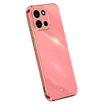 XINLI-skal för OnePlus Nord CE6 5G / Nord 6 5G / Turbo 6V 5G / Turbo 6 5G TPU-mobilskal med galvaniserad ram