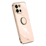 XINLI-skal för OnePlus Nord CE6 5G / Nord 6 5G / Turbo 6V 5G / Turbo 6 5G ringstativ galvaniserat TPU-mobilskal