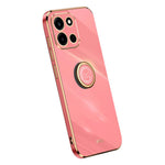 XINLI-skal för OnePlus Nord CE6 5G / Nord 6 5G / Turbo 6V 5G / Turbo 6 5G ringstativ galvaniserat TPU-mobilskal