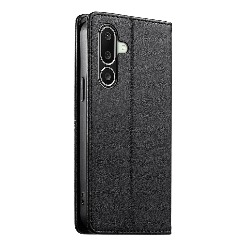 For Samsung Galaxy A27 5G Wallet Stand Case Line Splicing TPU PU Leather Phone Cover