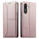 For Samsung Galaxy A27 5G Wallet Stand Case Line Splicing TPU PU Leather Phone Cover
