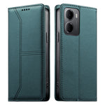 For Xiaomi Redmi 15a 5G Wallet Stand Case Line Splicing TPU PU Leather Phone Cover