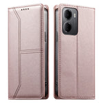 For Xiaomi Redmi 15a 5G Wallet Stand Case Line Splicing TPU PU Leather Phone Cover