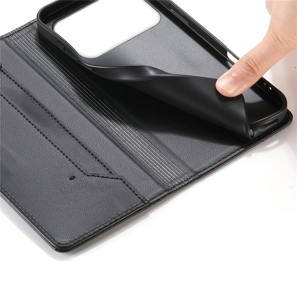 For Honor 600 5G Wallet Stand Case Line Splicing TPU PU Leather Phone Cover