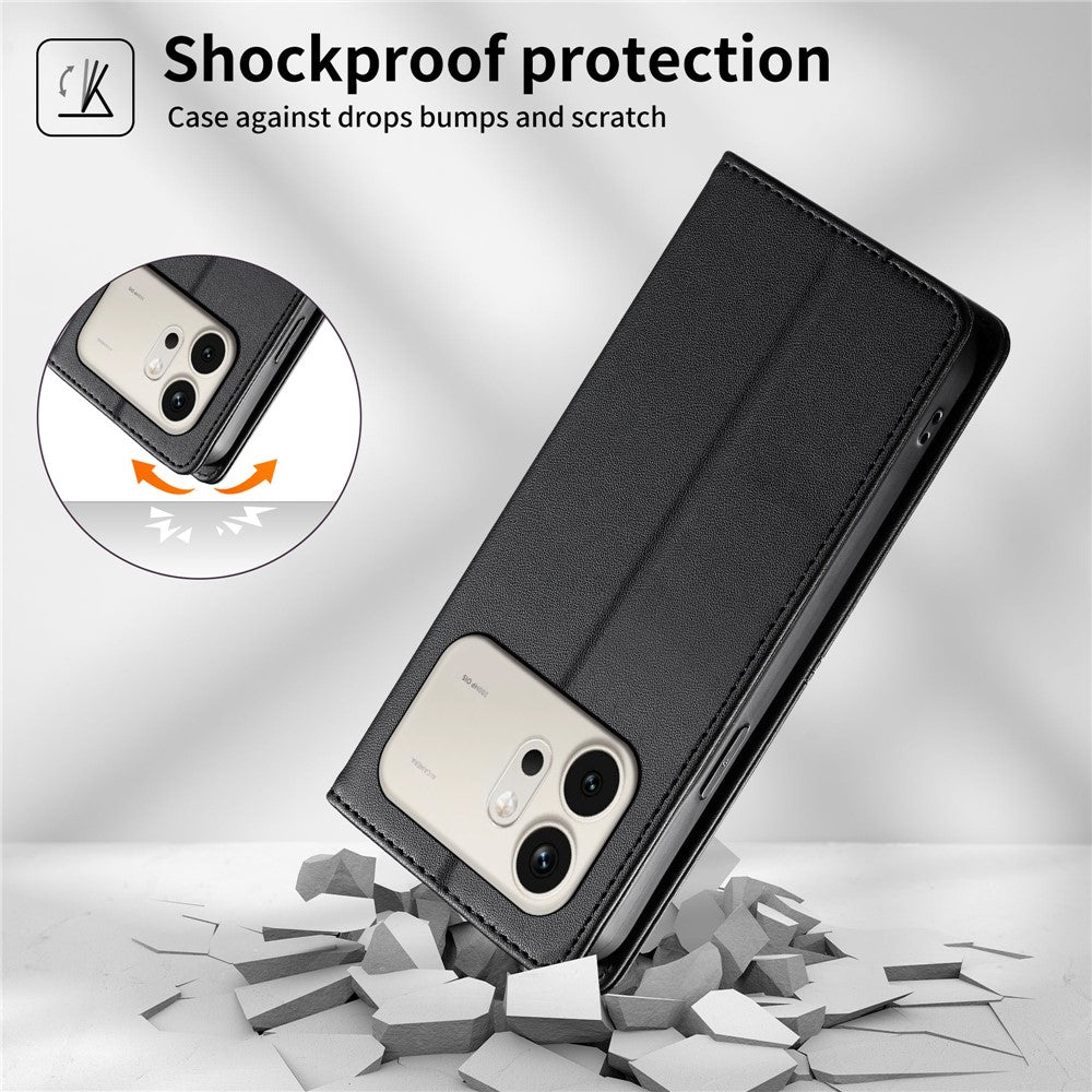 For Honor 600 5G Wallet Stand Case Line Splicing TPU PU Leather Phone Cover