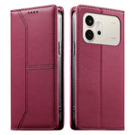 For Honor 600 5G Wallet Stand Case Line Splicing TPU PU Leather Phone Cover