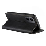 DIERFENG DF-019 for Xiaomi Redmi 15a 5G Leather Wallet Case Magnetic Flip Cover with Card Slots RFID Blocking