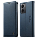 DIERFENG DF-019 for Xiaomi Redmi 15a 5G Leather Wallet Case Magnetic Flip Cover with Card Slots RFID Blocking