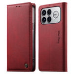 DIERFENG DF-019 for Xiaomi Poco F8 Ultra 5G / Redmi K90 Pro Max 5G Leather Wallet Case Magnetic Flip Cover with Card Slots RFID Blocking