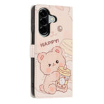 Wallet Case For Samsung Galaxy A15 5G / 4G Pattern Printing PU Leather Stand Flip Phone Cover with Wrist Strap