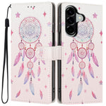 Wallet Case For Samsung Galaxy A15 5G / 4G Pattern Printing PU Leather Stand Flip Phone Cover with Wrist Strap