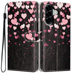 Wallet Case For Samsung Galaxy A15 5G / 4G Pattern Printing PU Leather Stand Flip Phone Cover with Wrist Strap