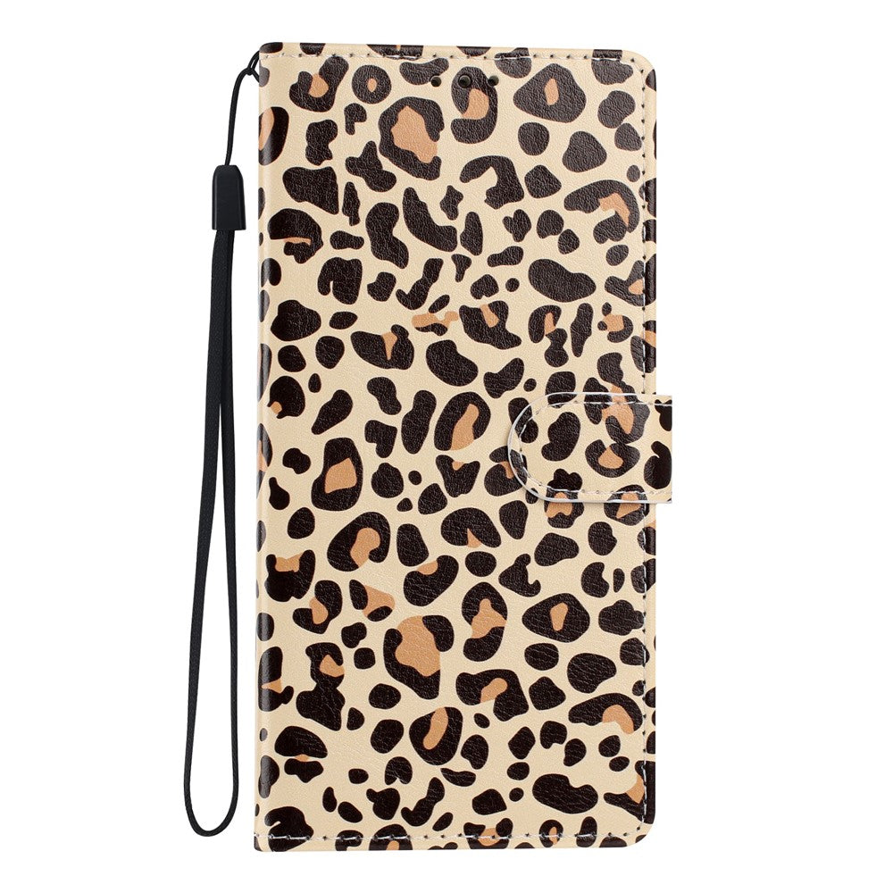 For Samsung Galaxy A05s 4G Wallet Case Pattern Printing PU Leather Stand Flip Phone Cover with Wrist Strap