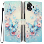 Wallet Case For Samsung Galaxy A06 4G  /  5G Pattern Printing PU Leather Stand Flip Phone Cover with Wrist Strap