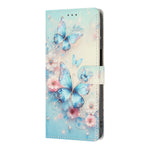 Wallet Case For Samsung Galaxy A06 4G  /  5G Pattern Printing PU Leather Stand Flip Phone Cover with Wrist Strap