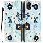 Wallet Case For Samsung Galaxy A06 4G  /  5G Pattern Printing PU Leather Stand Flip Phone Cover with Wrist Strap