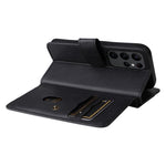 For Samsung Galaxy S23 Ultra Leather Case with 10 Card Holder Phone Cover Stand