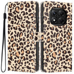 Wallet Case For Xiaomi Redmi Note 14 Pro 5G  /  Poco X7 5G Pattern Printing PU Leather Stand Flip Phone Cover with Wrist Strap