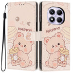 For Xiaomi Redmi Note 15 Pro 4G (Global) Wallet Case Pattern Printing PU Leather Stand Flip Phone Cover with Wrist Strap