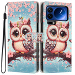 For Xiaomi 17 Pro Wallet Case Pattern Printing PU Leather Stand Flip Phone Cover with Wrist Strap