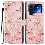 For Xiaomi 17 Pro Wallet Case Pattern Printing PU Leather Stand Flip Phone Cover with Wrist Strap