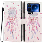 For Xiaomi 17 Pro Wallet Case Pattern Printing PU Leather Stand Flip Phone Cover with Wrist Strap