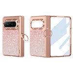 For Huawei Pura X Max Case Glitter Design Rhinestone Decor Hard PC Phone Cover