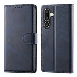 For Samsung Galaxy A27 5G Phone Case Stand Wallet Calf Texture PU Leather Flip Phone Cover with Wrist Strap