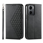 For Xiaomi Redmi 15a 5G Case Calf Texture PU Leather Wallet Phone Cover with Wrist Strap