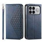 For Xiaomi Poco F8 Ultra 5G / Redmi K90 Pro Max 5G Case Calf Texture PU Leather Wallet Phone Cover with Wrist Strap