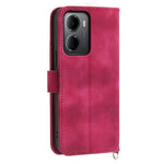 For Xiaomi Redmi 15a 5G Wallet Case Flower Pattern PU Leather Phone Cover with Strap