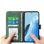 DIERFENG DF-03 For Xiaomi Redmi 15a 5G Leather Case Lines Imprint Wallet Phone Cover with Wrist Strap