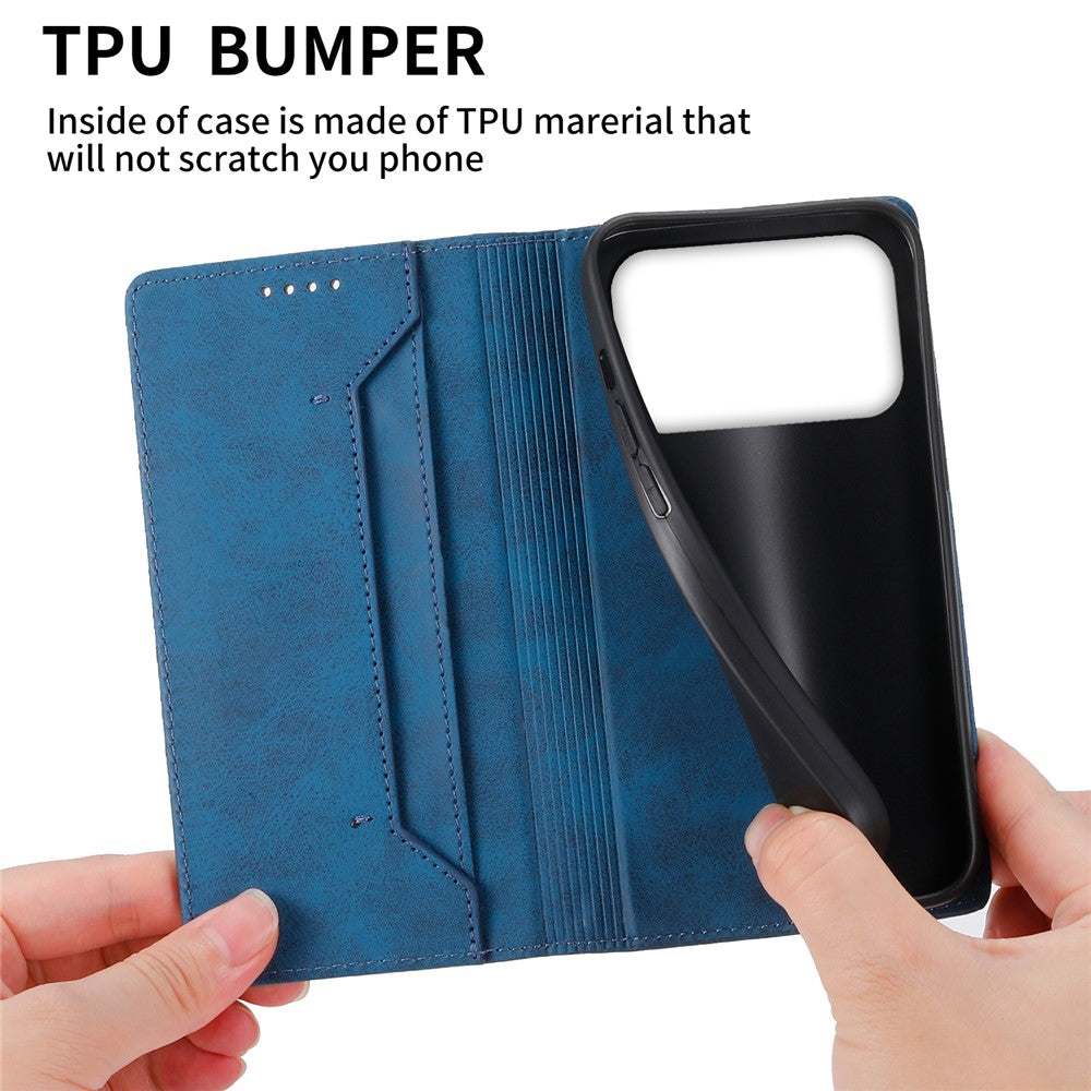 For Xiaomi Poco F8 Ultra 5G / Redmi K90 Pro Max 5G Wallet Case RFID Blocking PU Leather Phone Cover