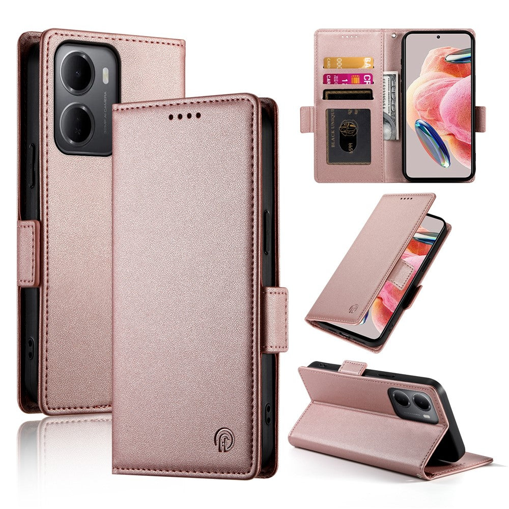 For Xiaomi Redmi 15a 5G Stand Case PU Leather Wallet Phone Cover