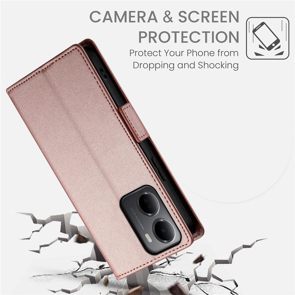 For Xiaomi Redmi 15a 5G Stand Case PU Leather Wallet Phone Cover