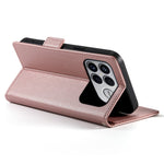 Xiaomi Poco F8 Ultra 5G / Redmi K90 Pro Max 5G Stativfodral PU-läder Plånboksfodral