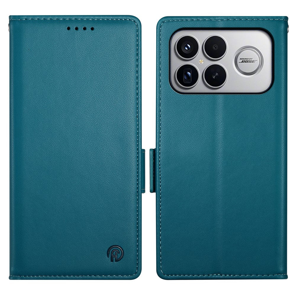 Xiaomi Poco F8 Ultra 5G / Redmi K90 Pro Max 5G Stativfodral PU-läder Plånboksfodral