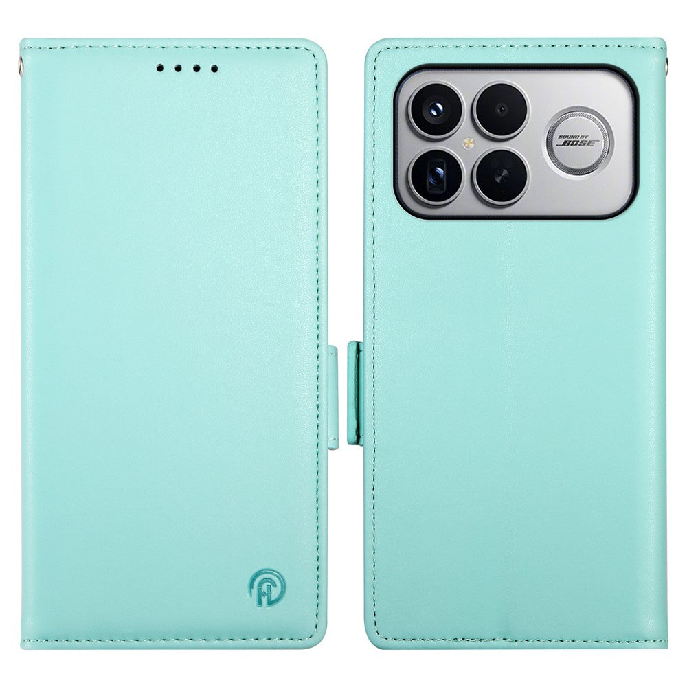 Xiaomi Poco F8 Ultra 5G / Redmi K90 Pro Max 5G Stativfodral PU-läder Plånboksfodral