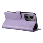 For Xiaomi Redmi 15a 5G Wallet Case Rhombus Stitching Stand Leather Phone Cover with Long   /   Short Strap