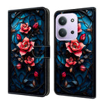 For Xiaomi Redmi 15C 4G (EU) (173mm)  /  15C 5G (EU) (173mm)  Wallet Stand Case Pattern Printing Leather Phone Cover