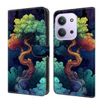 For Xiaomi Redmi 15C 4G (EU) (173mm)  /  15C 5G (EU) (173mm)  Wallet Stand Case Pattern Printing Leather Phone Cover