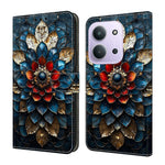 For Xiaomi Redmi 15C 4G (EU) (173mm)  /  15C 5G (EU) (173mm)  Wallet Stand Case Pattern Printing Leather Phone Cover