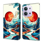 For Xiaomi Redmi 15C 4G (EU) (173mm)  /  15C 5G (EU) (173mm)  Wallet Stand Case Pattern Printing Leather Phone Cover