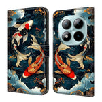Xiaomi Redmi Note 15 Pro 5G (Global) Plånboksfodral Mönstertryck Lädermobilfodral