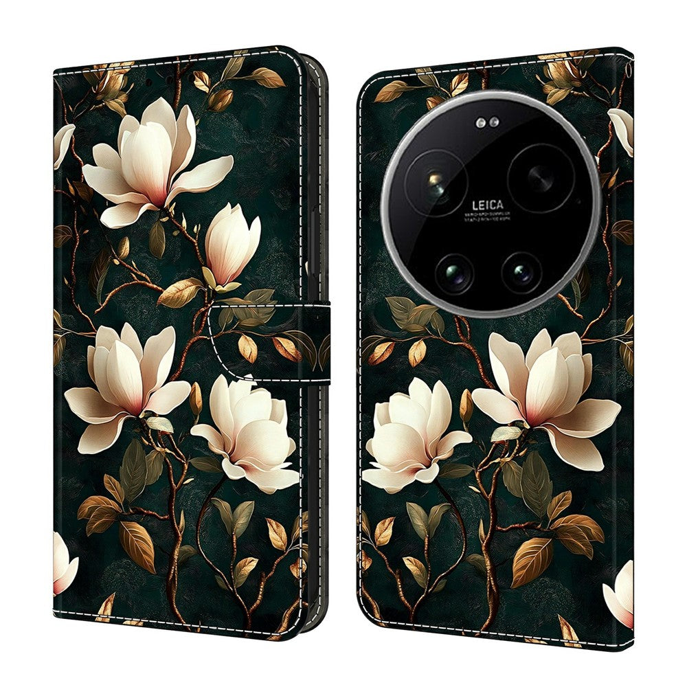For Xiaomi 17 Ultra 5G Wallet Stand Case Pattern Printing Leather Phone Cover