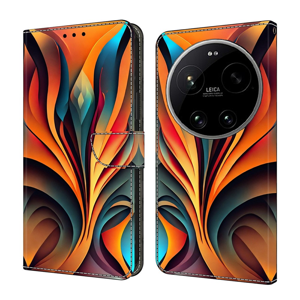 For Xiaomi 17 Ultra 5G Wallet Stand Case Pattern Printing Leather Phone Cover