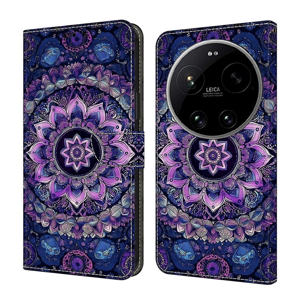 For Xiaomi 17 Ultra 5G Wallet Stand Case Pattern Printing Leather Phone Cover