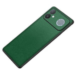 For Xiaomi Redmi K90 Max 5G Case Litchi Texture PU Leather Coated PC + TPU Protective Phone Back Cover