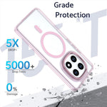 Magnetic Case For Xiaomi Redmi Note 15 5G (Global)  /  4G (Global)  /  Poco M8 5G Shockproof TPU + PC Clear Phone Cover