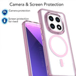 Magnetic Case For Xiaomi Redmi Note 15 5G (Global)  /  4G (Global)  /  Poco M8 5G Shockproof TPU + PC Clear Phone Cover